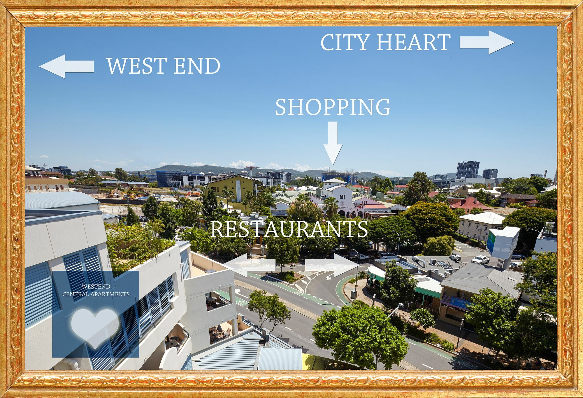 West End Central Apartments Brisbane Kültér fotó